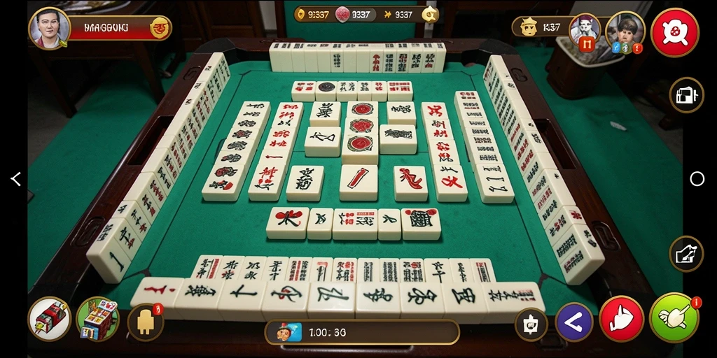 Gameplay Mahjong yang seru dan menantang di 93337.