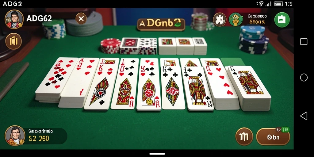 Tampilan seru gameplay ADG62 dengan pemain kompetitif yang berinteraksi.