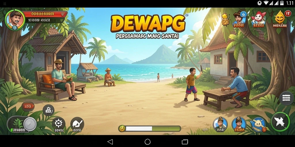 Tampilan menarik dari gameplay DEWAPG yang menghibur.