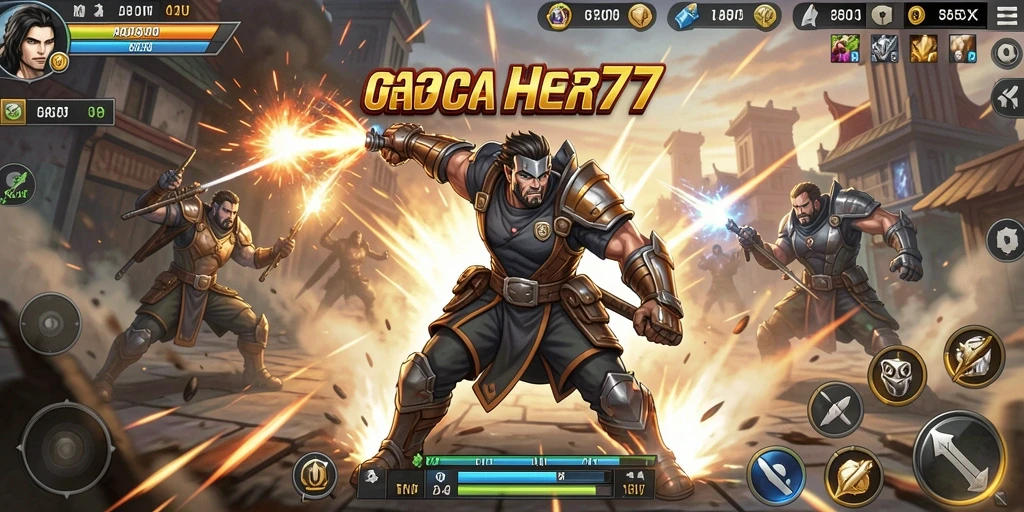 Tampilan menakjubkan saat bertarung di GACOR77.