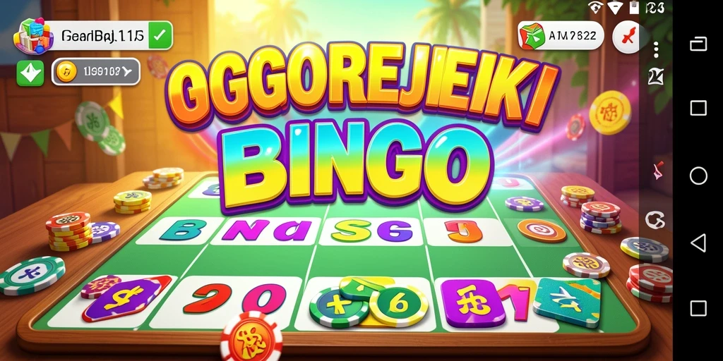 Tampilan gameplay menarik dari GOGOREJEKI dengan suasana Bingo yang ceria.