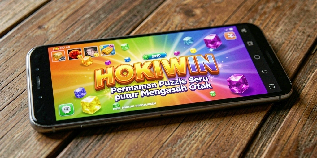 Tampilan gameplay seru di HOKIWIN dengan berbagai macam puzzle.