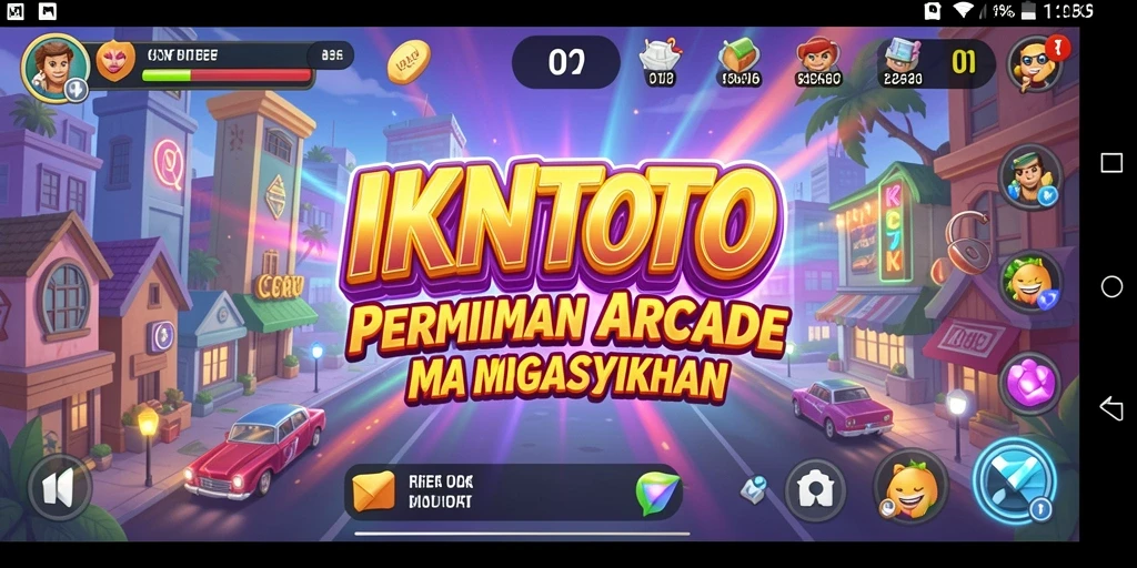 Gameplay seru IKNTOTO menampilkan keasyikan bermain Arcade.