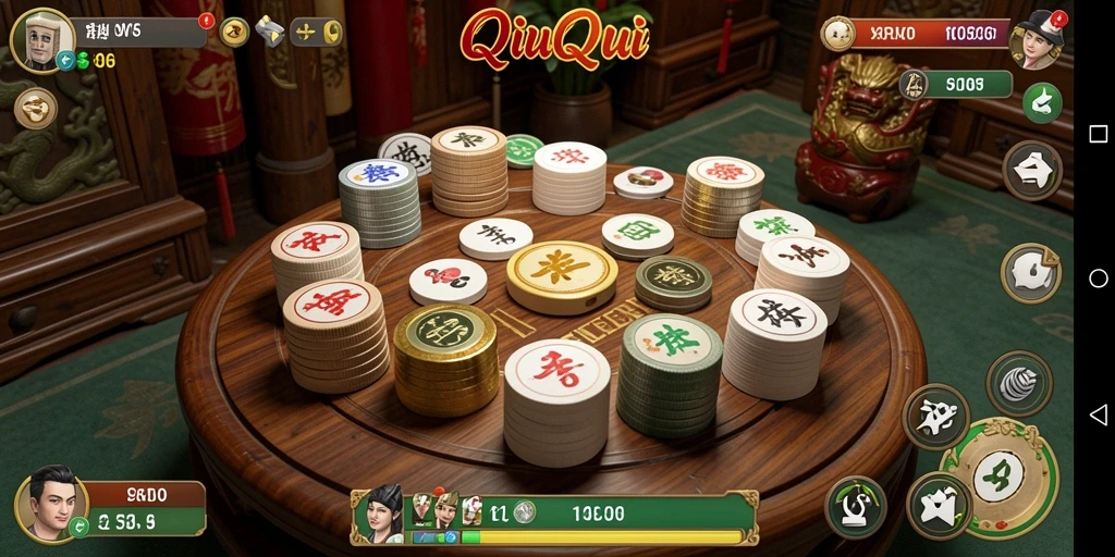 Tampilan gameplay seru dari N06 saat bermain QiuQiu.