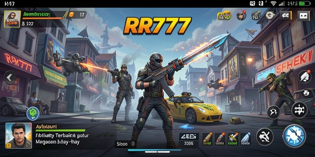 Tampilan antarmuka pengguna RR777 yang ramah dan fungsional.