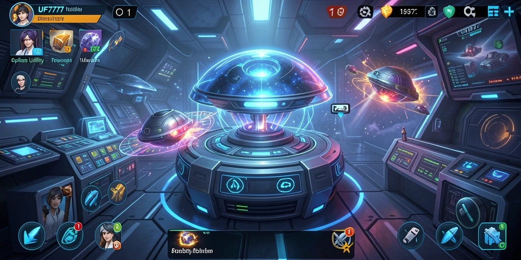 Screenshot utama UFO777 menampilkan antarmuka pengguna yang bersih dan navigasi yang intuitif.